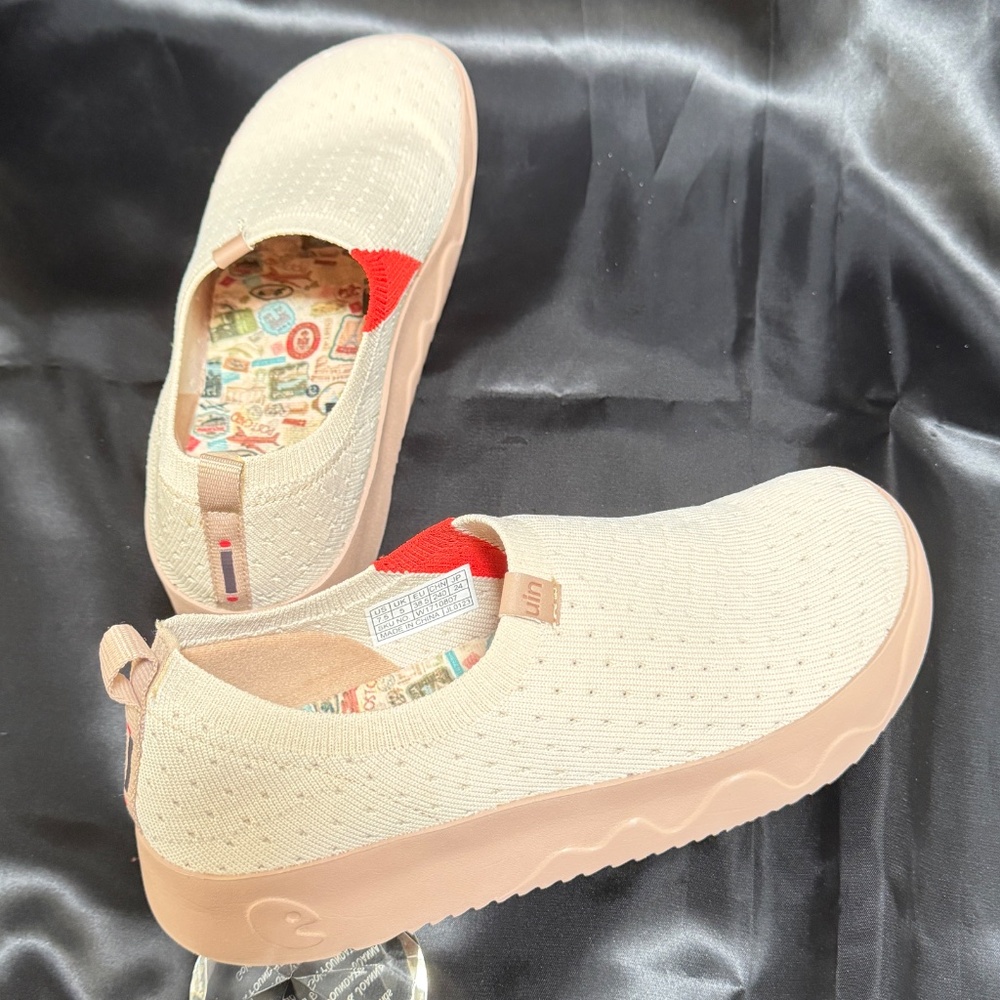 UIN Women's Shoes - Platform Toledo 9 style - birch color - size 7.5 - New! - Picture 6 of 6